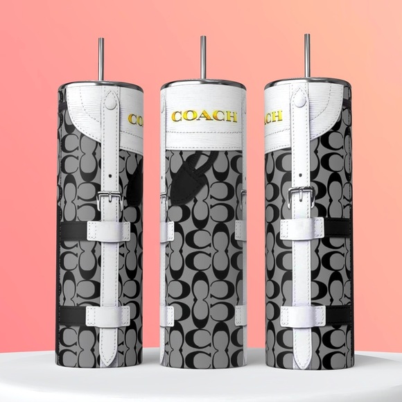 Buy 2 Get 1 Free! It’s a Tumbler! Designer Handbag 20 Ounce Stainless Tumbler - Picture 7 of 14